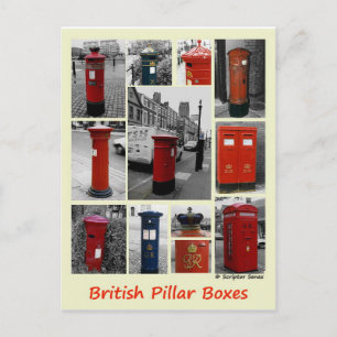 Cartão Postal Caixas do Pilar Britânico
