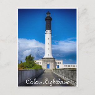 Cartão Postal Calais no Nord-Pas de Calais, Farol da França