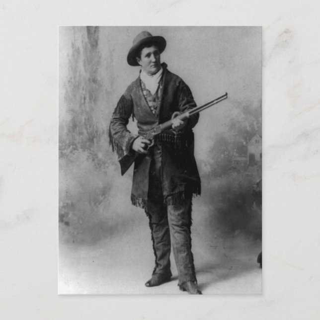 Cartão Postal Calamity Jane Portrait (Frente)