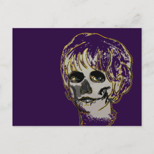 Cartão Postal calavera mamacita