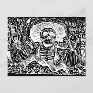 Cartão postal Calavera Oaxaquena