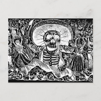 Cartão postal Calavera Oaxaquena
