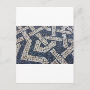 Cartão Postal Calcada Portuguesa, Pavement Português