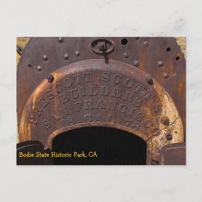 Cartão Postal Caldeira Bodie (Frente)
