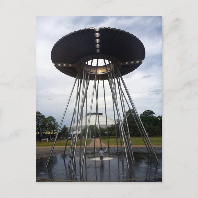 Cartão Postal caldeirão de estádio (Frente)