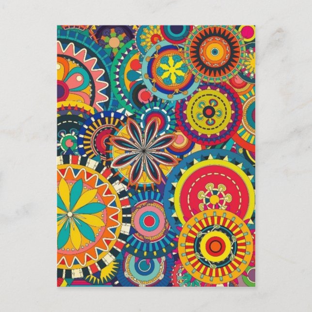 Cartão Postal Caleidoscópio (Frente)