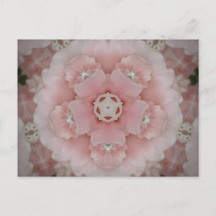 Cartão Postal Caleidoscópio Rosa