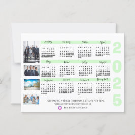 Cartão Postal Calendário 2023 Foto de Natal Corporativo Ano Novo