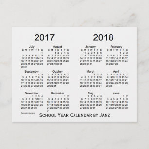 Cartão Postal Calendário de Fumos Brancos 2017-2018 do Ano Escol
