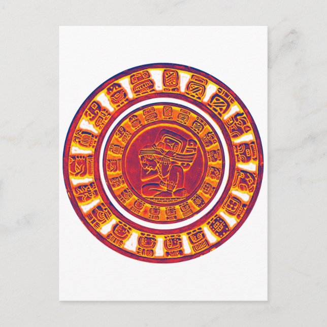 Cartão Postal Calendário maia 2012 (Frente)