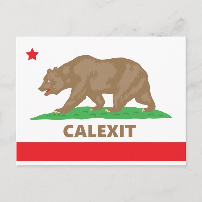 Cartão Postal Calexit (Frente)