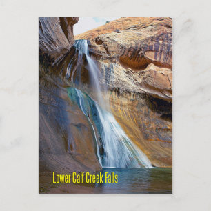 Cartão Postal Calf Creek Falls, Utah