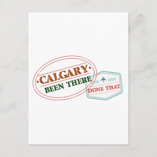 Cartão Postal Calgary Been fez isso