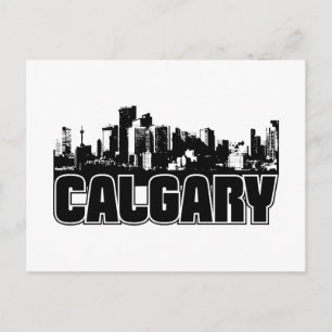 Cartão Postal Calgary Skyline
