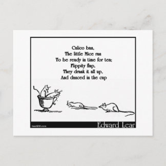 Cartão Postal Calico Ban