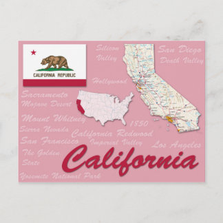 Cartão postal "California"