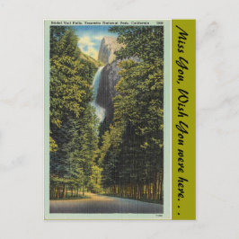 Cartão Postal Califórnia, Bridal Veil Falls