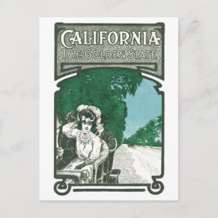 Cartão Postal Califórnia, Estado Ouro