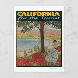 Cartão Postal California for the Tourist Poster