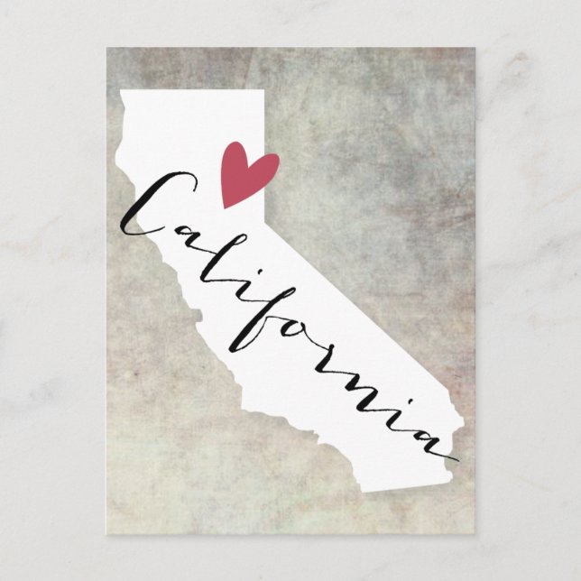 Cartão Postal California Love (Frente)
