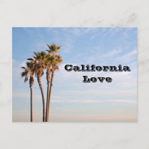 Cartão Postal California Love Palmeiras