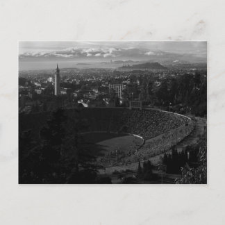 Cartão Postal California Memorial Stadium, Uc Berkeley, 1966