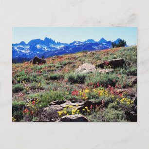 Cartão Postal Califórnia, Montanhas da Sierra Nevada 1