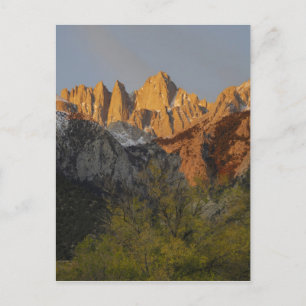 Cartão Postal Califórnia, Monte Whitney, Floresta Nacional Inyo