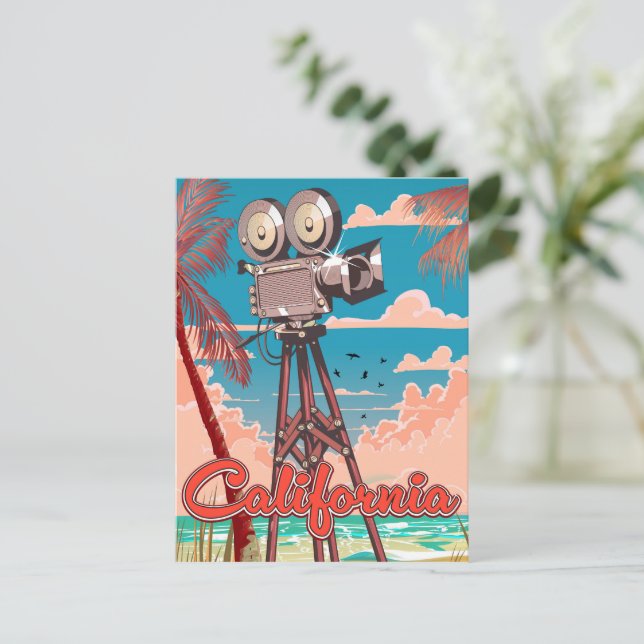 Cartão Postal Califórnia nos Filmes (Em pé/Frente)