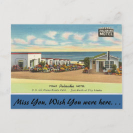 Cartão Postal Califórnia, Pismo Palisades Motel