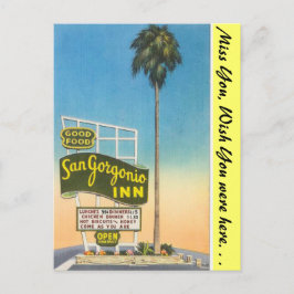 Cartão Postal Califórnia, San Gorgonio Inn