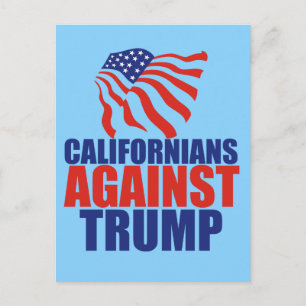 Cartão Postal californianos contra Trump