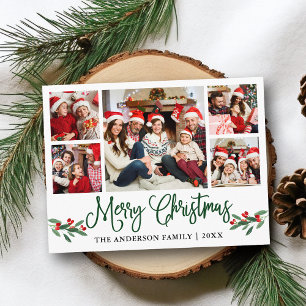 Cartão Postal Caligrafia Moderna Divertida Natalinho 5 Foto