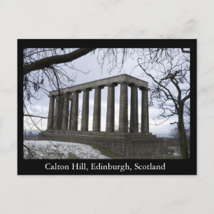 Cartão Postal Calton Hill, Edimburgo, Escócia