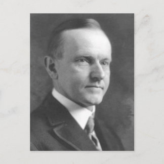 Cartão Postal Calvin Coolidge