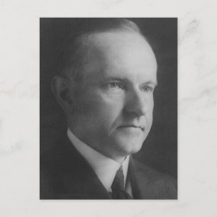Cartão Postal Calvin Coolidge