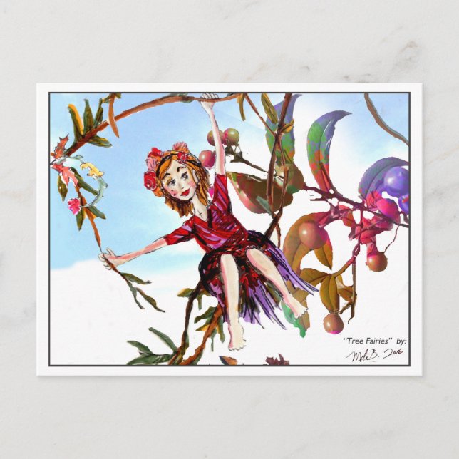 Cartão Postal Camadas de Árvore 2 (Frente)