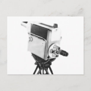 Cartão Postal Câmara de TV de difusão antiga TK