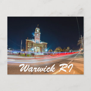 Cartão Postal câmara de warwick ri