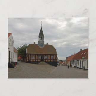 Cartão Postal Câmara Municipal Antiga, Ebeltoft, Jutland, Dinama