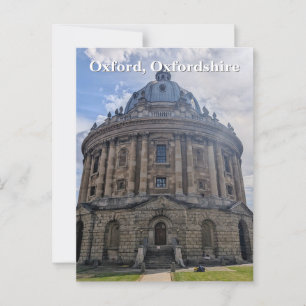 Cartão Postal Câmara Radcliffe em Oxford