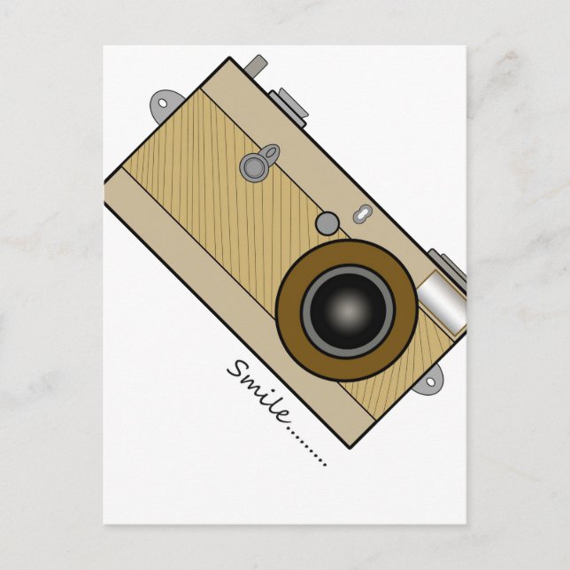 Cartão Postal Câmara Vintage (Frente)