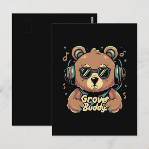 Cartão Postal Camarada do groove