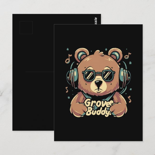Cartão Postal Camarada do groove (Frente/Verso)