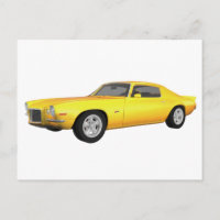 Camaro Z28, 1972: Carro Muscular: Término Amarelo: