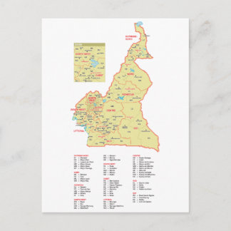 Cartão Postal Camarões