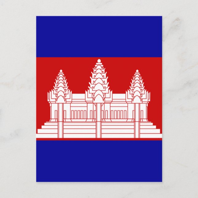 Cartão Postal camboja (Frente)