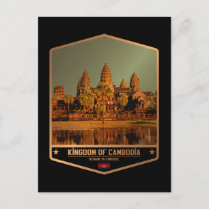 Cartão Postal Camboja