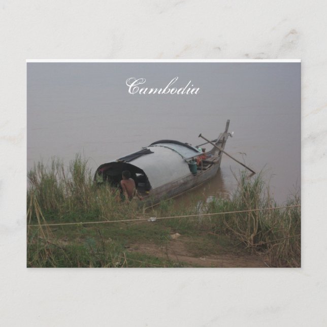 Cartão postal Camboja (Frente)