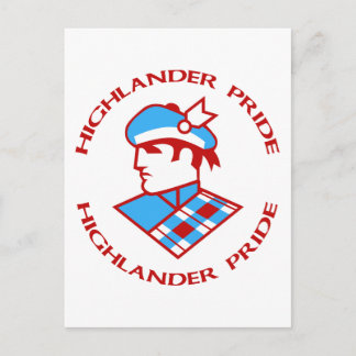 Cartão Postal Cambria Heights Highlander Pride Design
